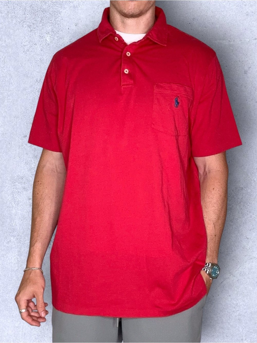 Polo Ralph Lauren Pony Logo Polo Shirt - Picture 2 of 6